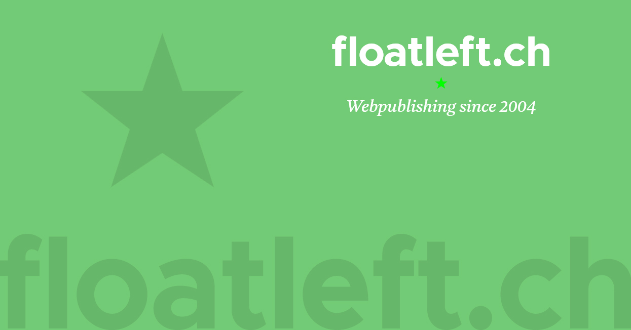 (c) Floatleft.ch